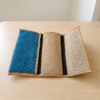 Blue Three Fold Purse