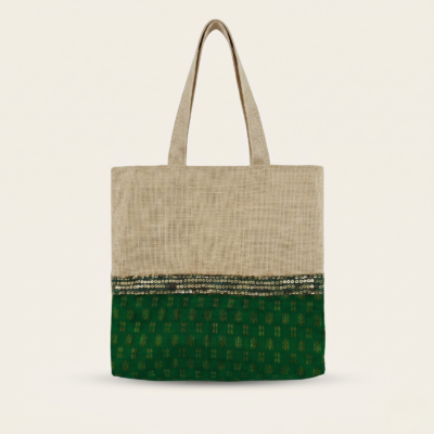 Green Tote Bag