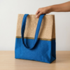 Peacock Blue Tote Bag