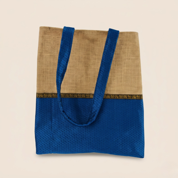 Peacock Blue Tote Bag
